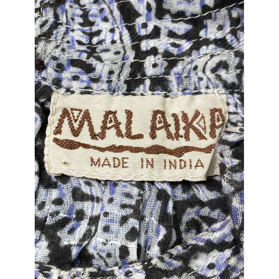 MALAIKA ワンピース ブラック コットン その他総柄 袖なし ショート・ミニ丈 フレア レディース | MALAIKA | 02