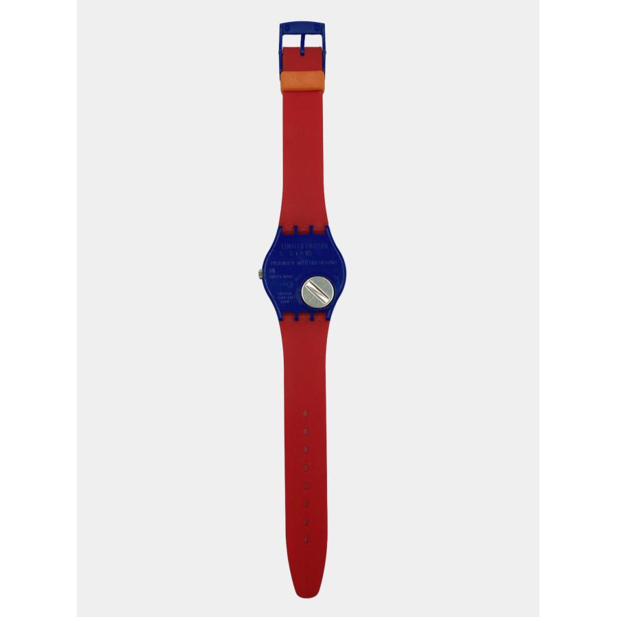 swatch アナログ腕時計 レッド メンズ レディース |  | 01
