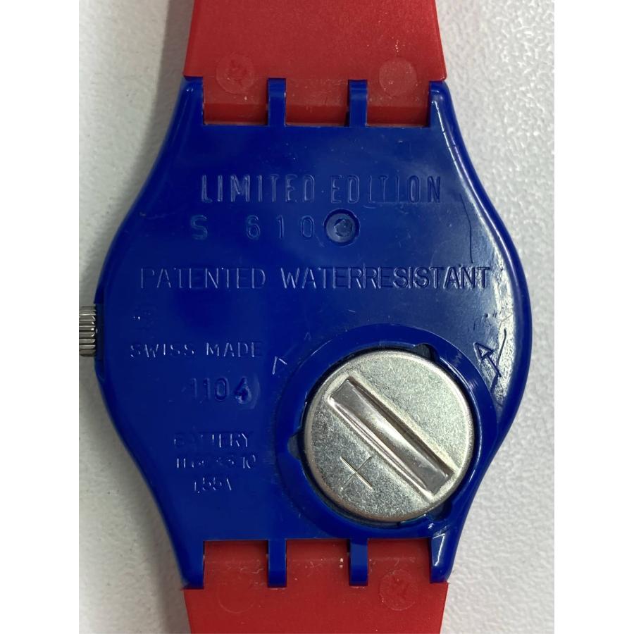 swatch アナログ腕時計 レッド メンズ レディース |  | 04