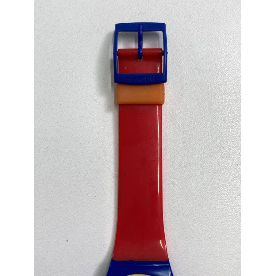 swatch アナログ腕時計 レッド メンズ レディース |  | 07