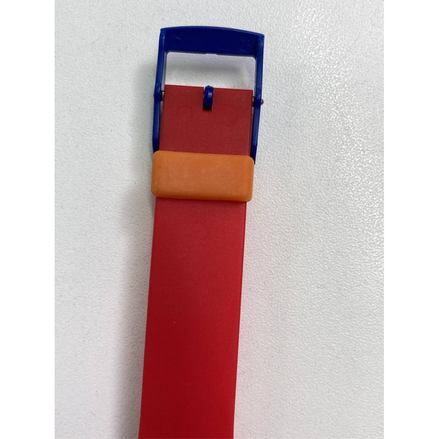 swatch アナログ腕時計 レッド メンズ レディース |  | 08