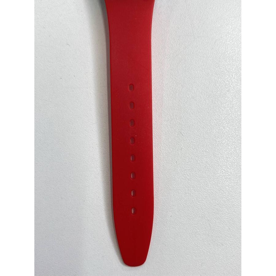 swatch アナログ腕時計 レッド メンズ レディース |  | 09