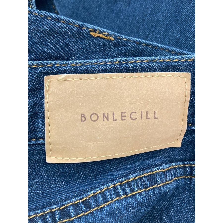 BONLECILL ボンルシール デニムパンツ M ブルー フルレングス 無地 ワンポイント ブランドロゴ スタンダード ストレート レディース | BONLECILL | 02
