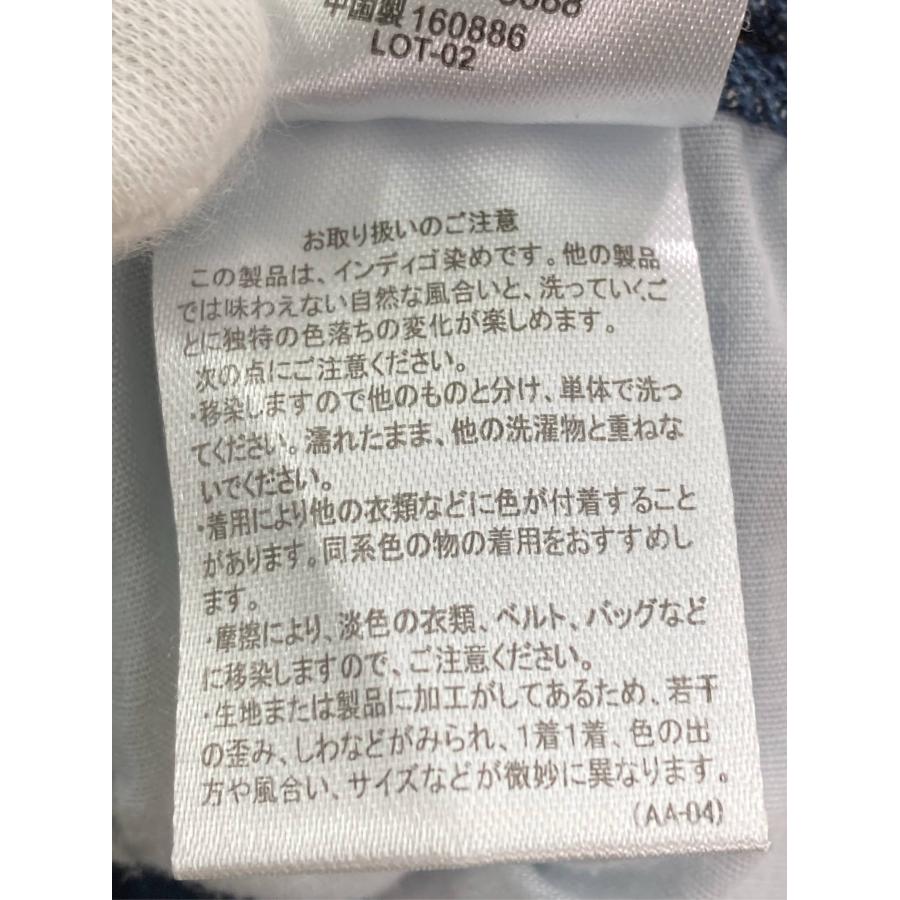 BONLECILL ボンルシール デニムパンツ M ブルー フルレングス 無地 ワンポイント ブランドロゴ スタンダード ストレート レディース | BONLECILL | 05