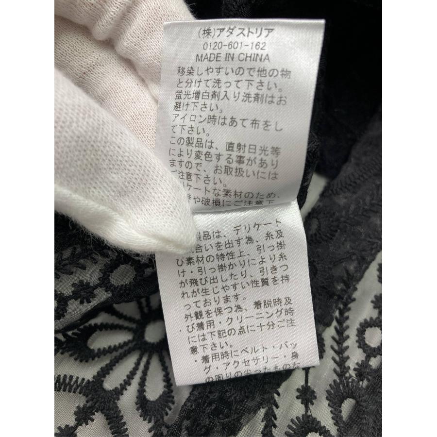 mysty woman ミスティウーマン カーディガン/ボレロ F ブラック ナイロン コットン レース 刺繍 ショート丈 半端袖 レディース | mysty woman | 05