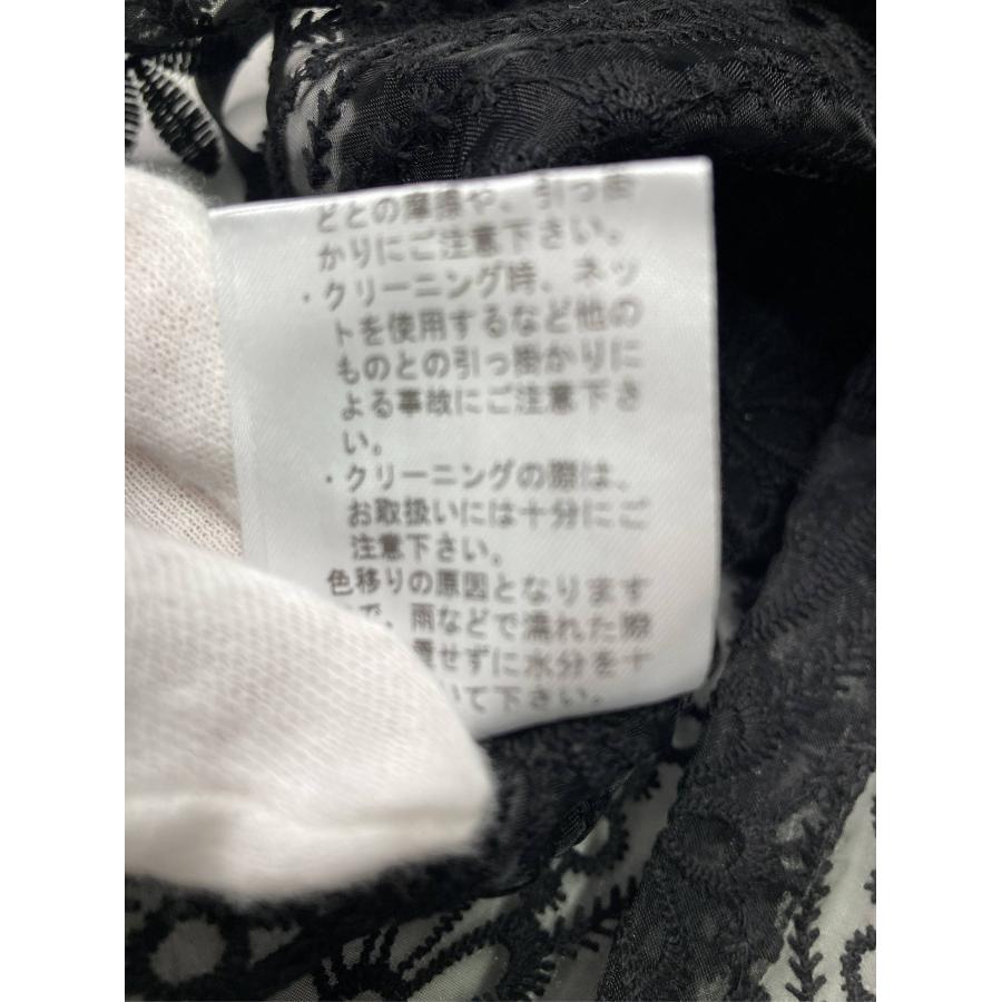 mysty woman ミスティウーマン カーディガン/ボレロ F ブラック ナイロン コットン レース 刺繍 ショート丈 半端袖 レディース | mysty woman | 06