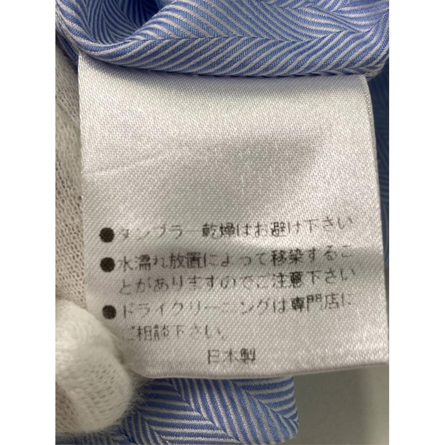 BARNEYS NEWYORK バーニーズニューヨーク ビジネスシャツ スカイブルー コットン その他総柄 長袖 レギュラーカラー メンズ | BARNEYS NEWYORK | 04