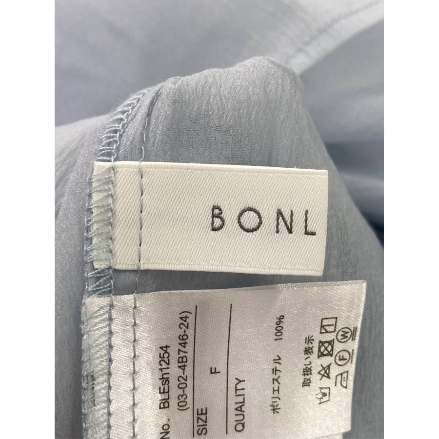 BONLECILL ボンルシール シャツ/ブラウス F グレー 無地 リボン ショート丈 半袖 レギュラーカラー レディース | BONLECILL | 02