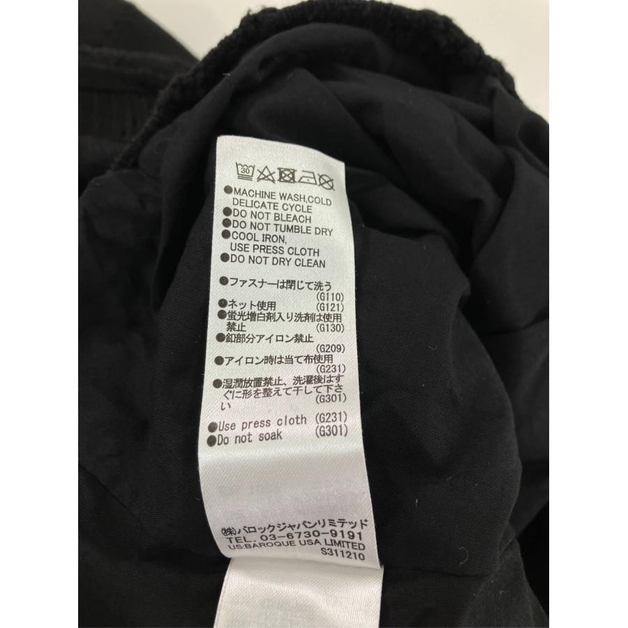 M_ ジャンパースカート 1 ブラック コットン ストレッチ 無地 リボン ロング・マキシ丈 フレア レディース | M_ | 05
