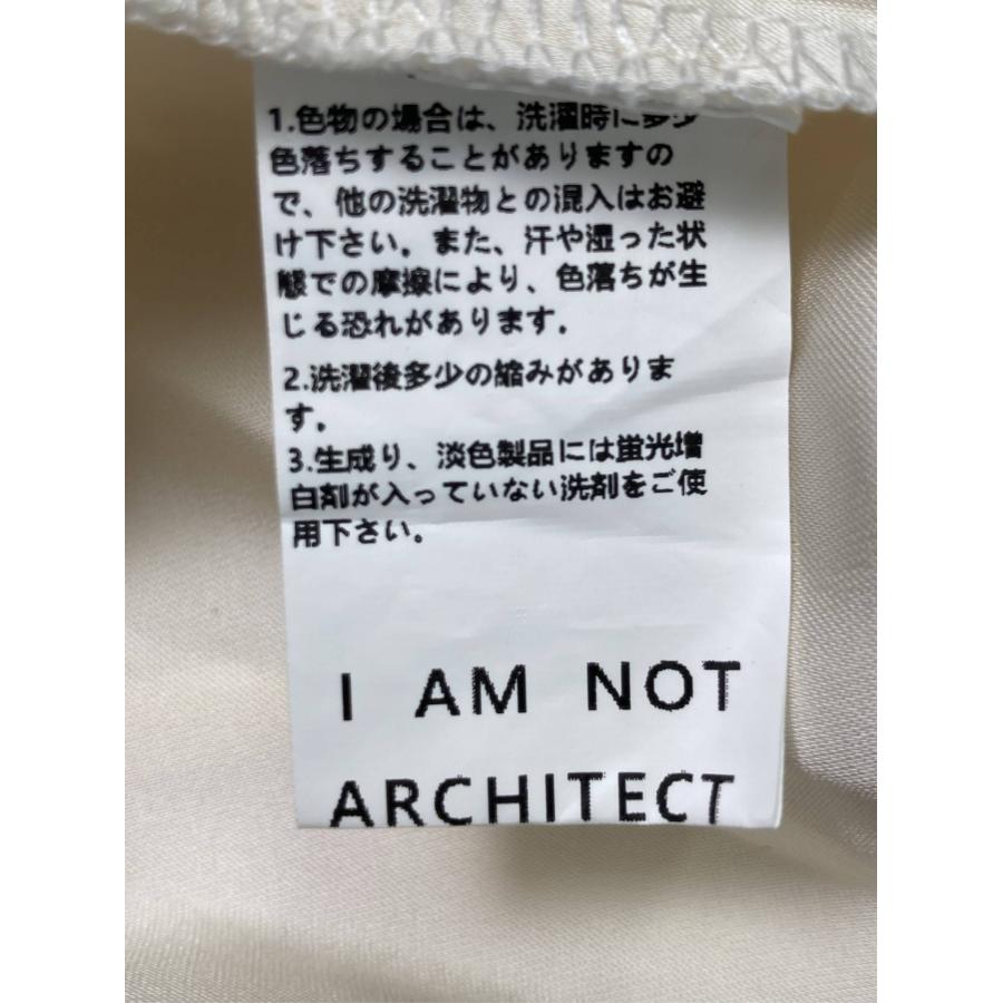 I AM NOT ARCHITECT キャミソール アイボリー 無地 レース カップなし レディース |  | 02