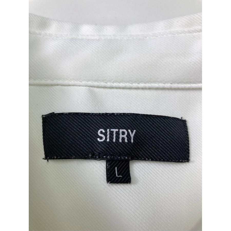 SITRY ビジネスシャツ L ホワイト 無地 長袖 レギュラーカラー メンズ | SITRY | 02