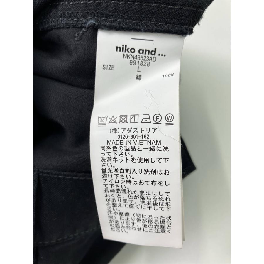 niko and ... ニコアンド パンツ L ブラック レディース |  | 03