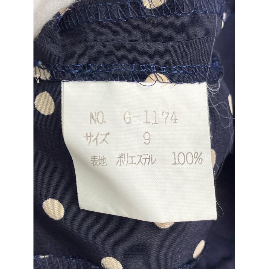 greco Izki ワンピース 9 ネイビー ドット柄 長袖 ロング・マキシ丈 フレア レディース |  | 03