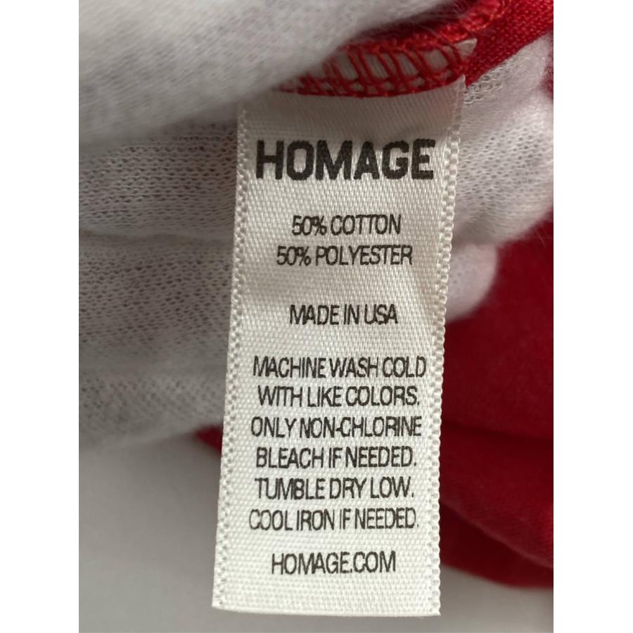 HOMAGE タンクトップ MEDIUM レッド 前面プリント カップなし メンズ | HOMAGE | 05