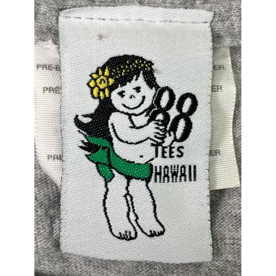 88tees Tシャツ/カットソー XL グレー 前面プリント バックプリント ミドル丈 半袖 クルーネック(丸首) メンズ |  | 02