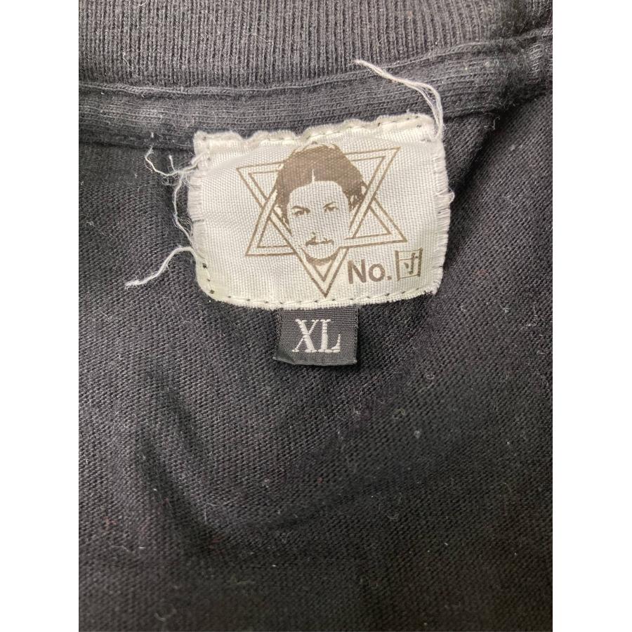 No.団 Tシャツ/カットソー XL ブラック バックプリント 前面プリント ミドル丈 半袖 クルーネック(丸首) メンズ |  | 03