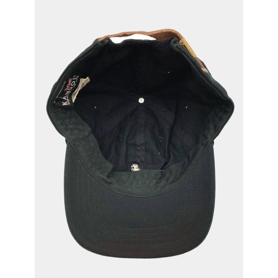 KANGOL カンゴール キャップ ブラック コットン レザー・本革 ベースボール メンズ | KANGOL | 03