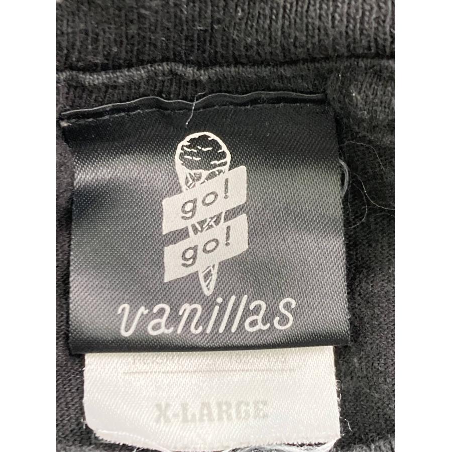 go!go!vanillas Tシャツ/カットソー X-LARGE ブラック 前面プリント バックプリント ブランドロゴ ミドル丈 メンズ レディース |  | 02