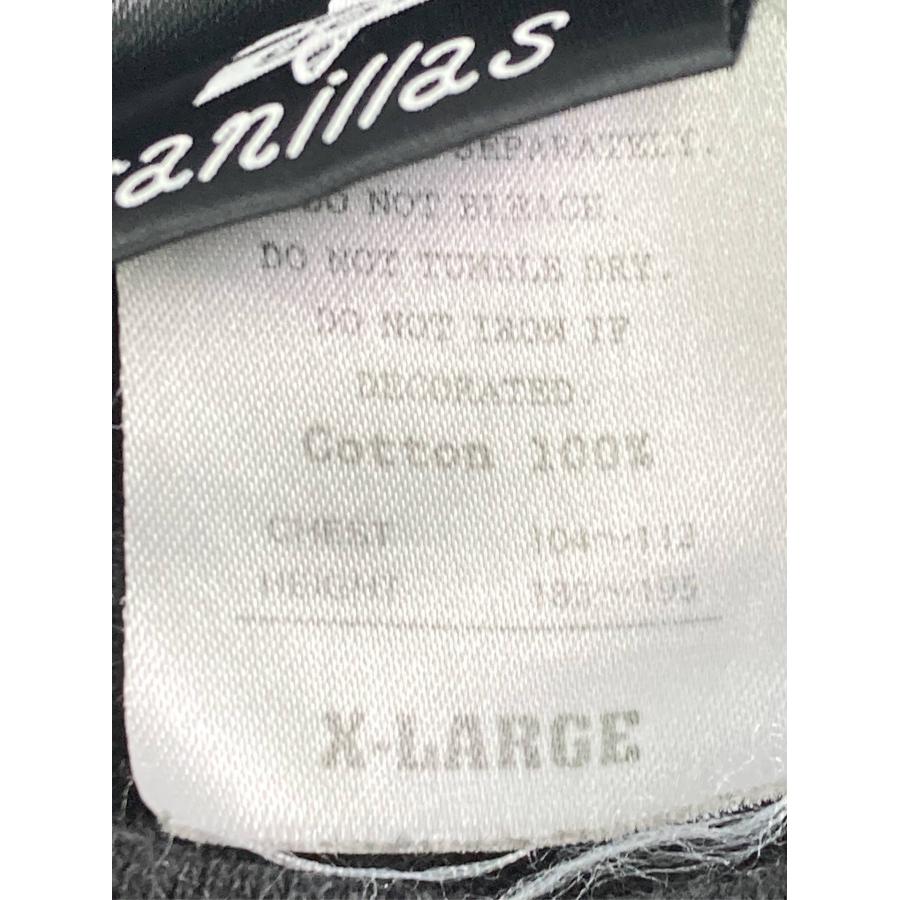 go!go!vanillas Tシャツ/カットソー X-LARGE ブラック 前面プリント バックプリント ブランドロゴ ミドル丈 メンズ レディース |  | 03