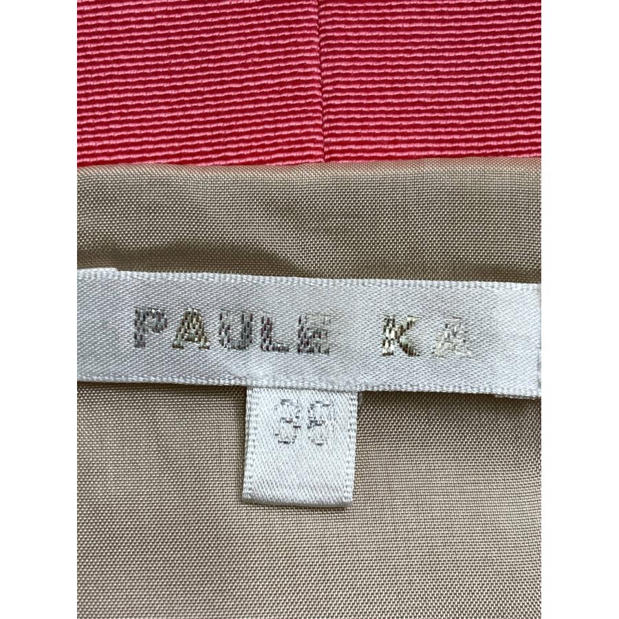 PAULE KA ワンピース 38 レッド コットン 無地 ライン柄 袖なし タイト レディース | PAULE KA | 02