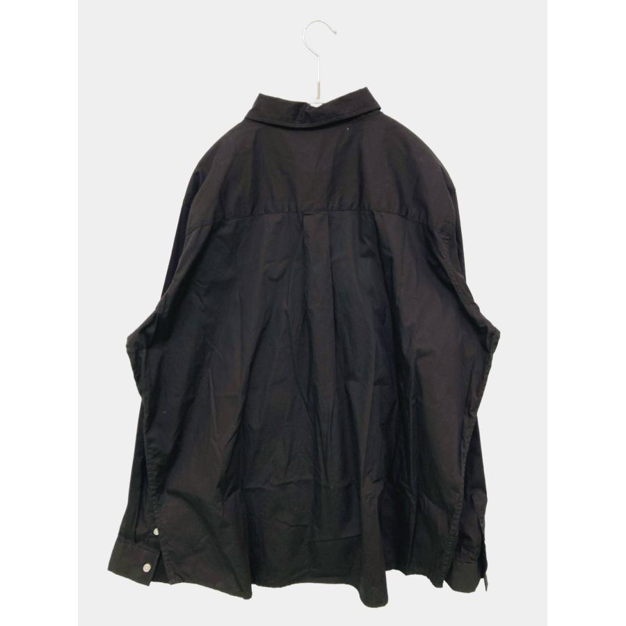 MONO-MART モノマート シャツ/ブラウス M ブラック コットン 無地 ミドル丈 長袖 レギュラーカラー レディース | MONO-MART | 01
