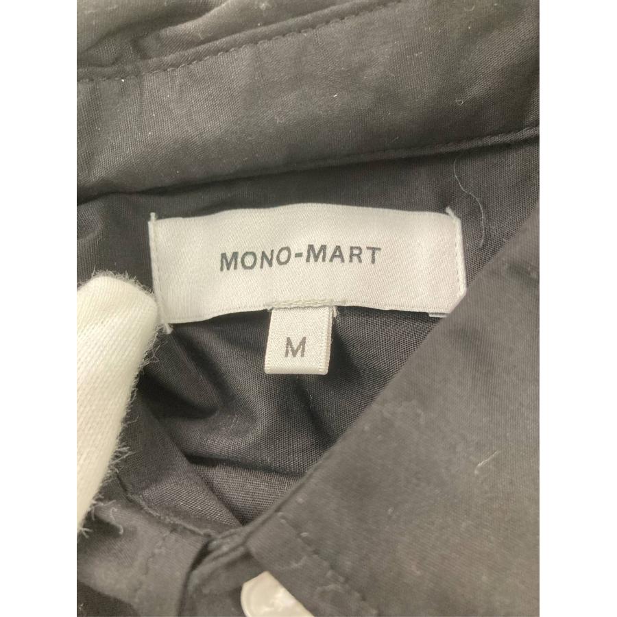 MONO-MART モノマート シャツ/ブラウス M ブラック コットン 無地 ミドル丈 長袖 レギュラーカラー レディース | MONO-MART | 02