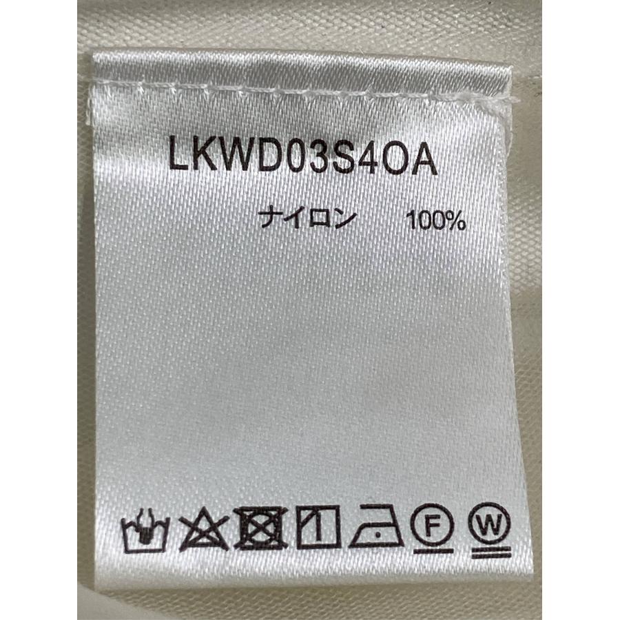 LAKOLE ラコレ ワンピース M アイボリー ナイロン 無地 レース 袖なし ひざ丈 フレア レディース | LAKOLE | 04