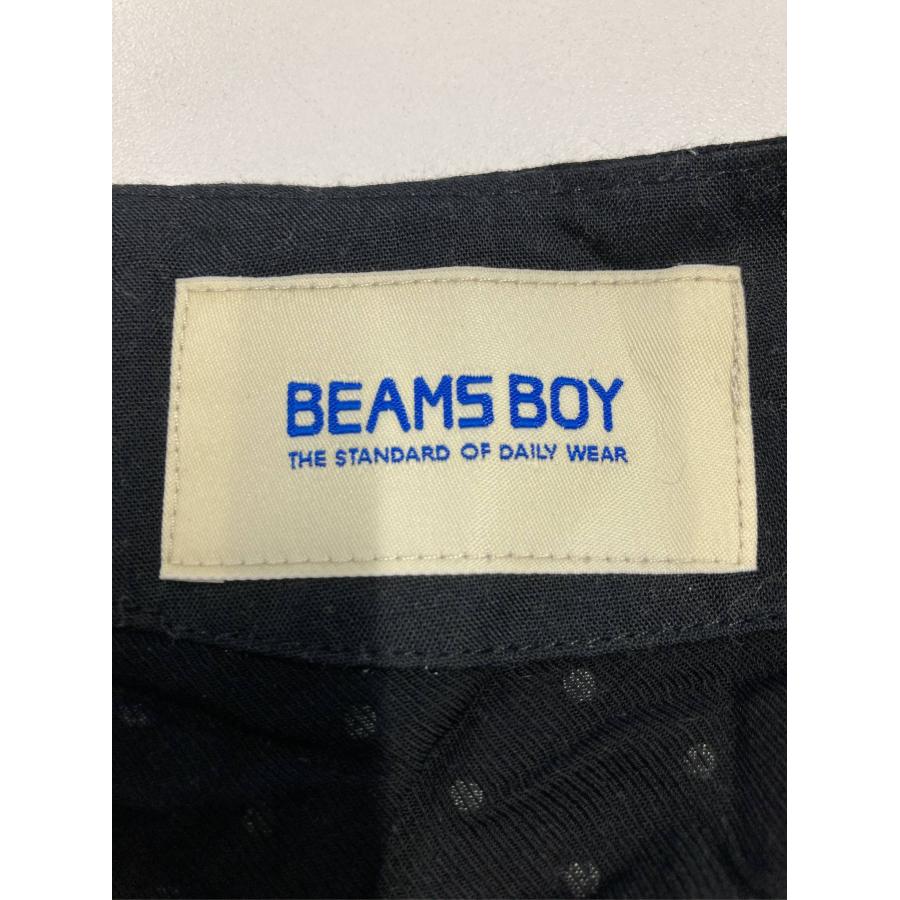 BEAMS BOY ビームスボーイ ワンピース ブラック コットン ドット柄 長袖 ロング・マキシ丈 フレア レディース | BEAMS BOY | 02