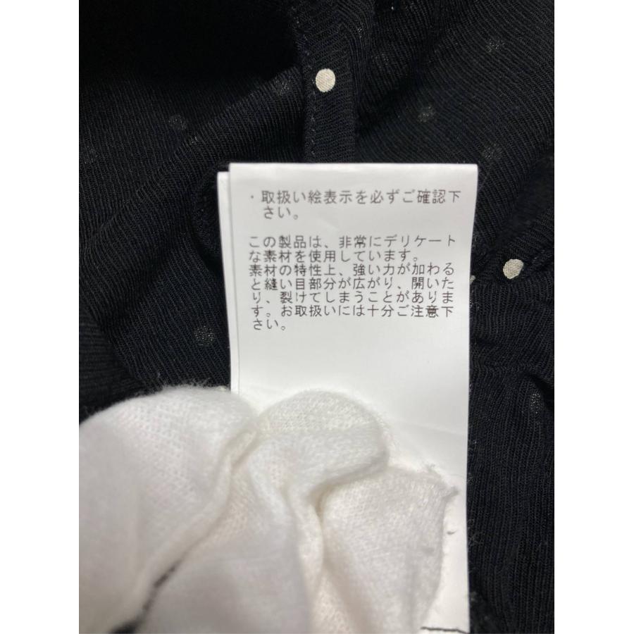 BEAMS BOY ビームスボーイ ワンピース ブラック コットン ドット柄 長袖 ロング・マキシ丈 フレア レディース | BEAMS BOY | 06