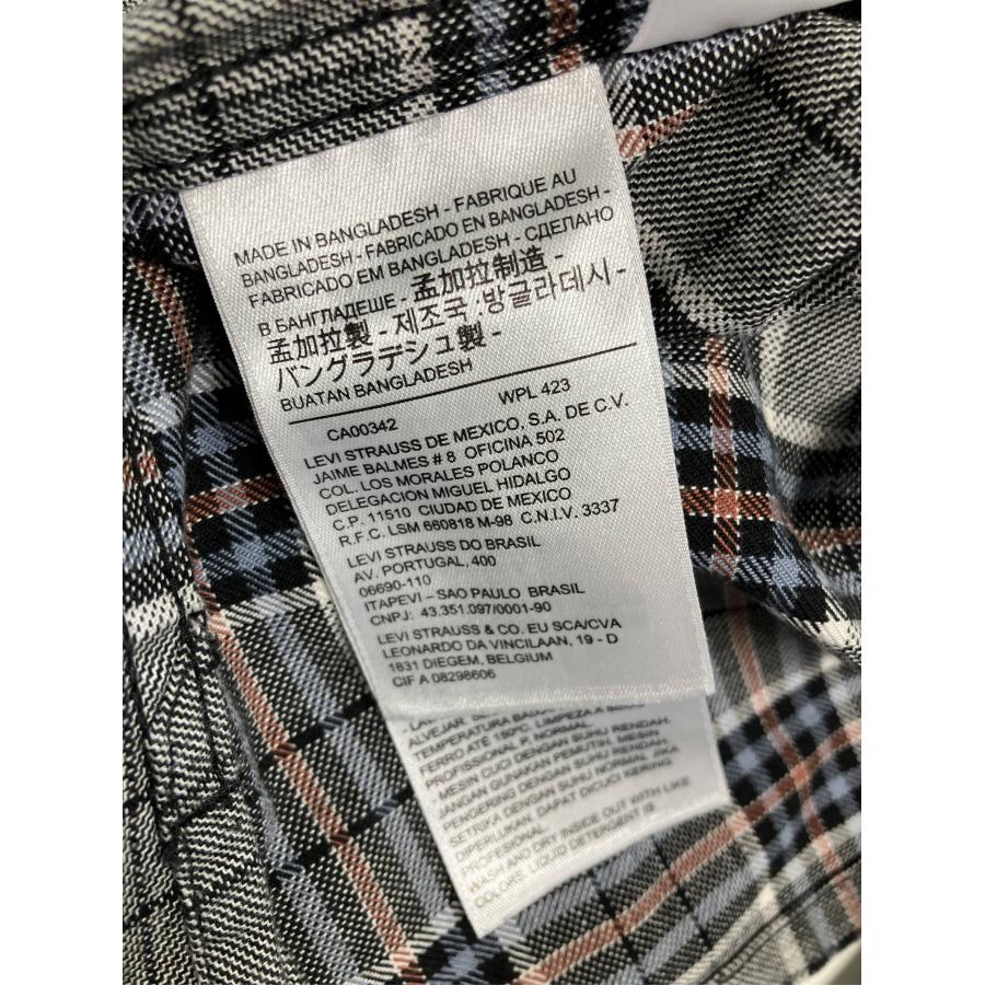 Levi's リーバイス シャツ/ブラウス S グレー コットン チェック柄 ミドル丈 長袖 レギュラーカラー レディース | Levi's | 07