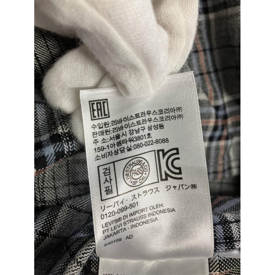 Levi's リーバイス シャツ/ブラウス S グレー コットン チェック柄 ミドル丈 長袖 レギュラーカラー レディース | Levi's | 08