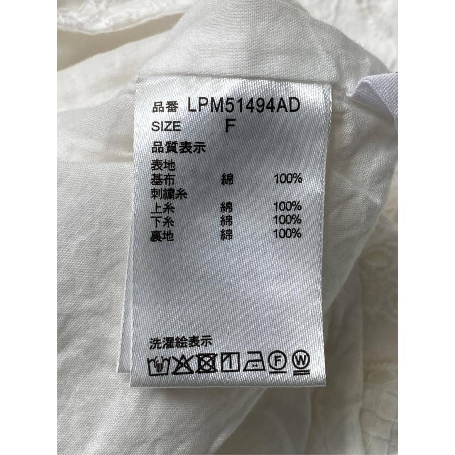 LEPSIM レプシィム パンツドレス F ホワイト 無地 袖なし ワイド・ルーズ ストレート レディース | LEPSIM | 04