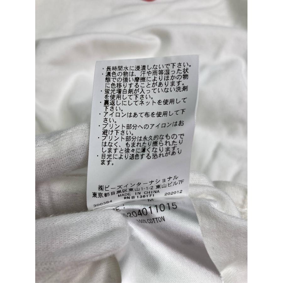 X-GIRL エックスガール Tシャツ/カットソー M ホワイト 無地 ワンポイント ミドル丈 長袖 クルーネック(丸首) レディース |  | 05