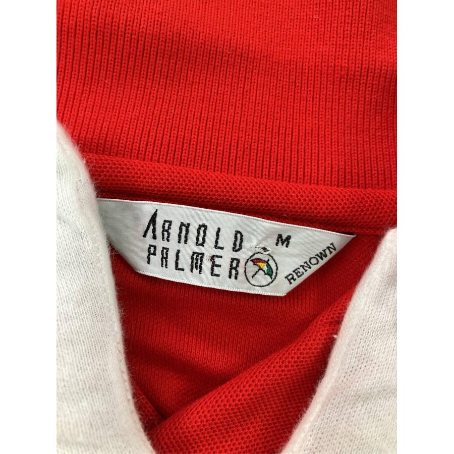Arnold Palmer アーノルドパーマー ポロシャツ M レッド 無地 ワンポイント ブランドロゴ 半袖 レディース | Arnold Palmer | 02