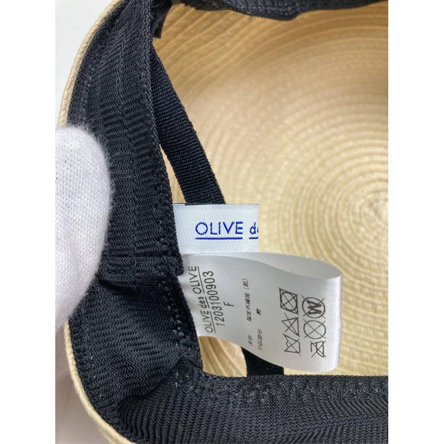 OLIVE des OLIVE オリーブデオリーブ キャスケット F ベージュ 麦わら・ストロー コットン レディース | OLIVE des OLIVE | 04