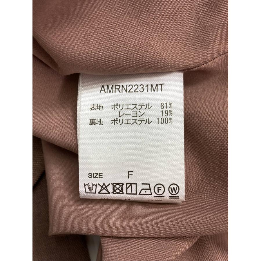 Andemiu アンデミュウ ワンピース F ブラウン 無地 袖なし ロング・マキシ丈 台形 レディース | Andemiu | 03