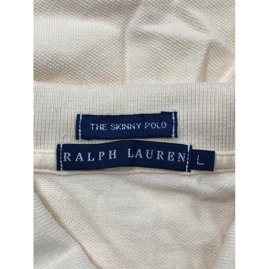 Ralph Lauren ラルフローレン ポロシャツ L アイボリー 無地 半袖 ワンポイント ブランドロゴ 刺繍 メンズ |  | 02