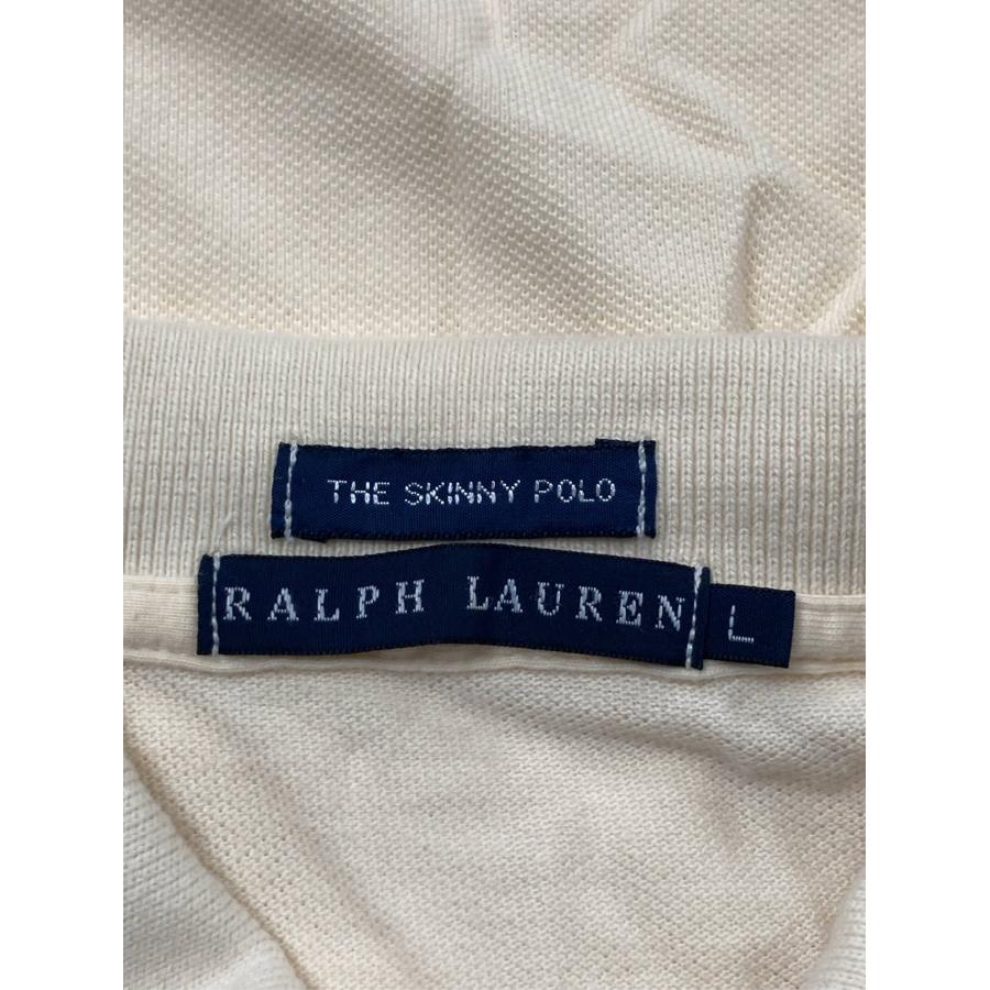 Ralph Lauren ラルフローレン ポロシャツ L アイボリー 無地 半袖 ワンポイント ブランドロゴ 刺繍 メンズ |  | 03