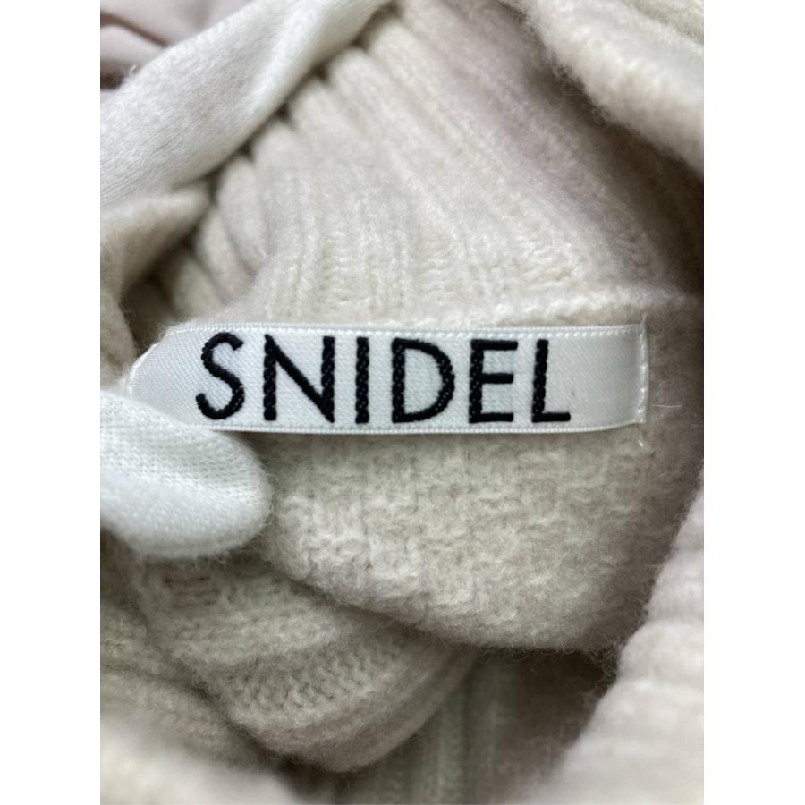 SNIDEL スナイデル ワンピース ONE SIZE ベージュ ナイロン ウール・ニット 無地 長袖 ロング・マキシ丈 タイト レディース | SNIDEL | 06