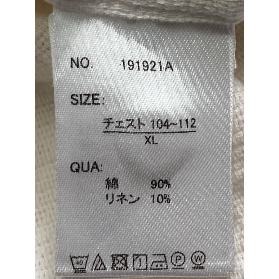 CORISCO コリスコ シャツ/ブラウス XL アイボリー コットン リネン・麻 無地 ロング丈 半袖 レギュラーカラー メンズ レディース | CORISCO | 04