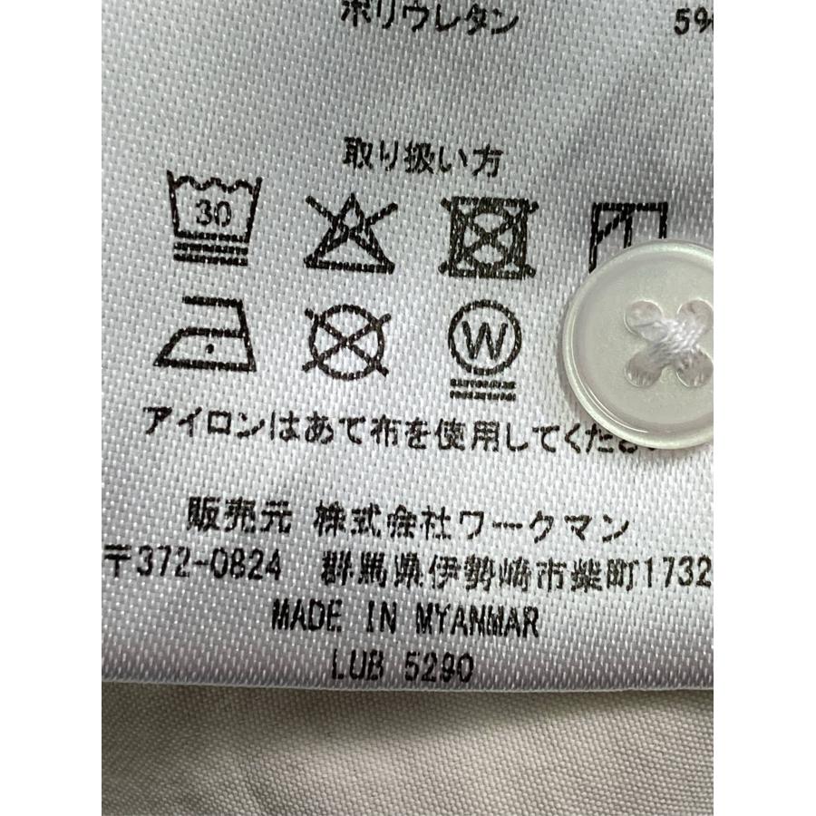 ワークマン シャツ/ブラウス L ベージュ 無地 ミドル丈 長袖 ノーカラー レディース |  | 02
