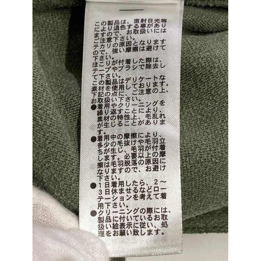 niko and ... ニコアンド ジャンパースカート L カーキ ナイロン 無地 リボン ロング・マキシ丈 タイト ベロア レディース |  | 07