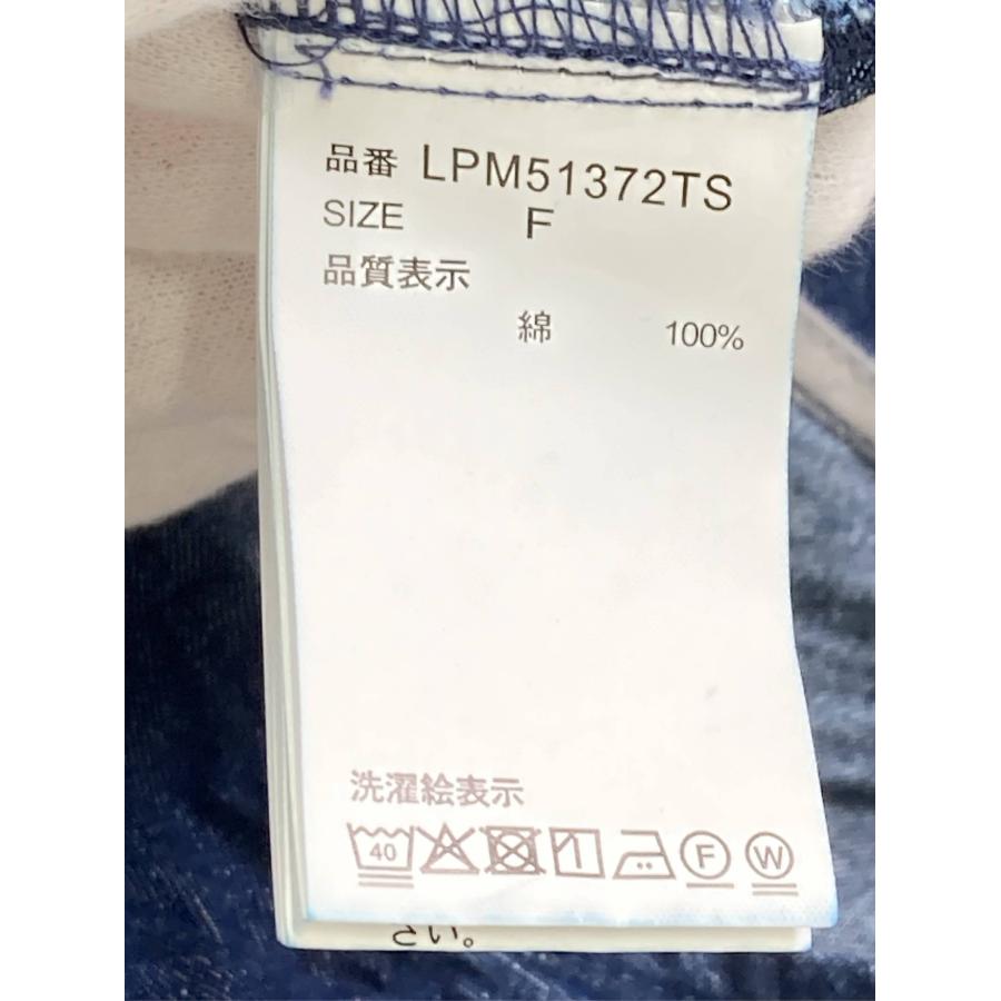 LEPSIM レプシィム パンツドレス F ブルー 無地 フリル 袖なし ストレート ワイド・ルーズ レディース | LEPSIM | 04