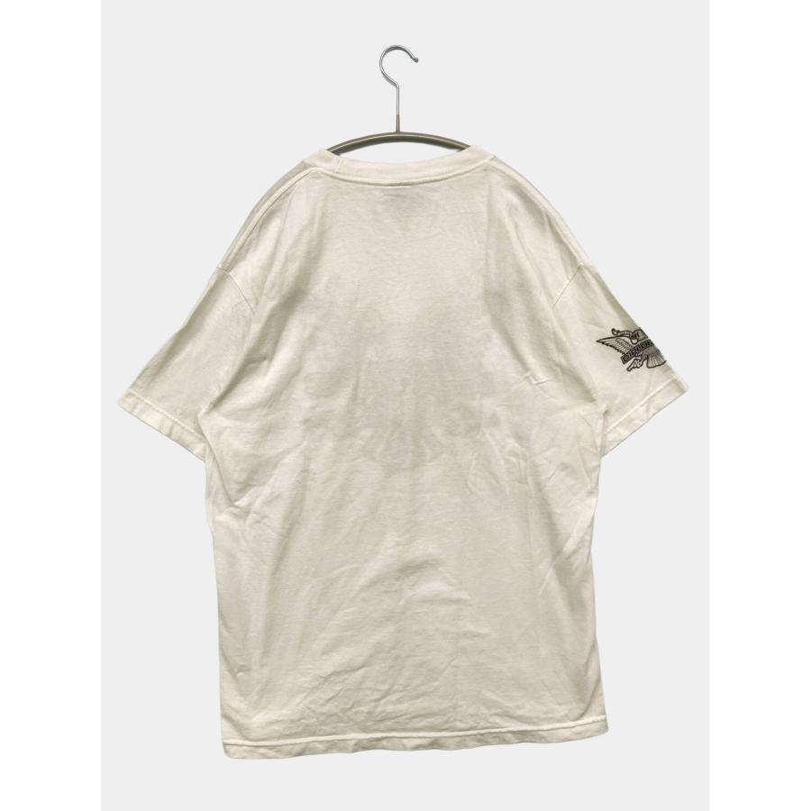 DIPLOMATS Tシャツ/カットソー LARGE ホワイト 無地 前面プリント ワンポイント ミドル丈 半袖 クルーネック(丸首) メンズ |  | 01