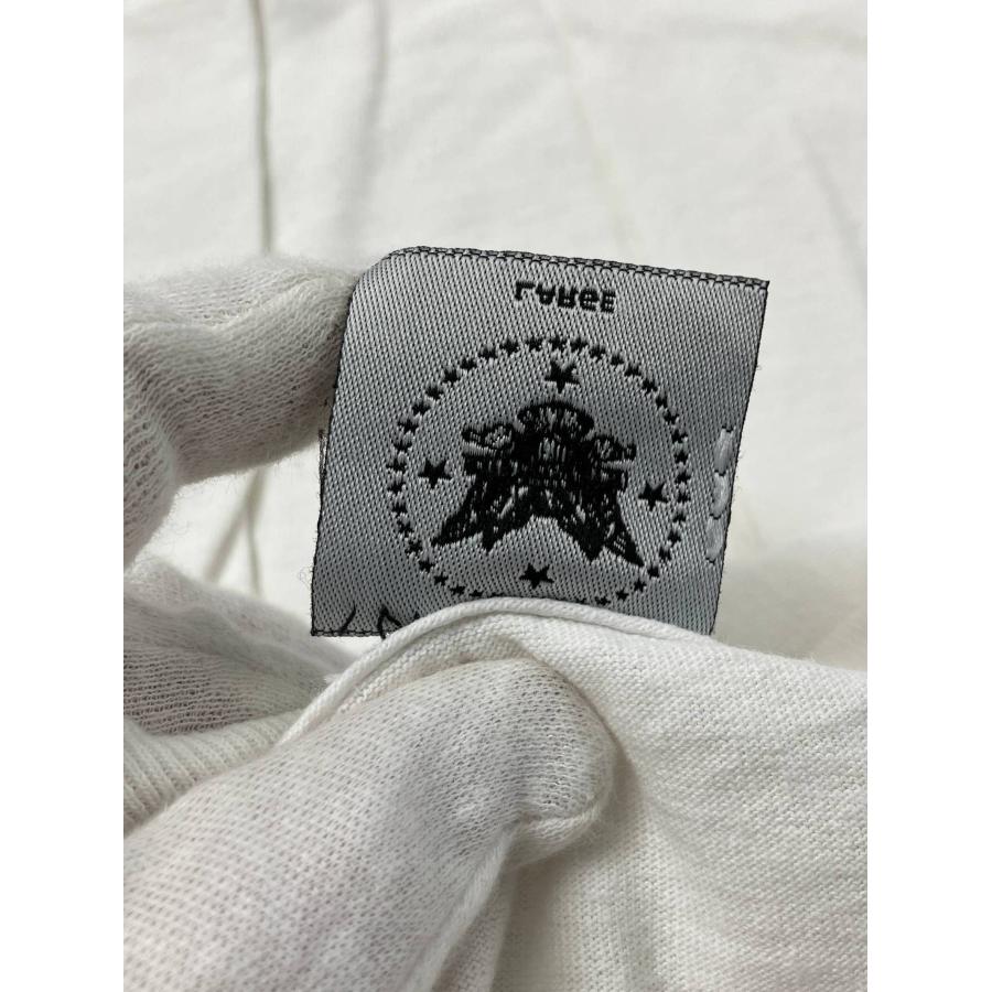 DIPLOMATS Tシャツ/カットソー LARGE ホワイト 無地 前面プリント ワンポイント ミドル丈 半袖 クルーネック(丸首) メンズ |  | 04