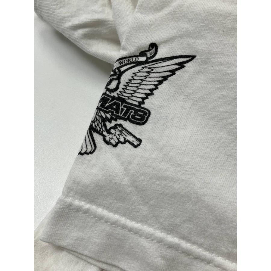 DIPLOMATS Tシャツ/カットソー LARGE ホワイト 無地 前面プリント ワンポイント ミドル丈 半袖 クルーネック(丸首) メンズ |  | 05