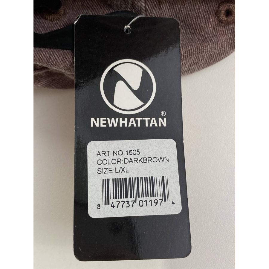 NEWHATTAN ニューハッタン バケットハット L/XL ブラウン メンズ レディース |  | 06