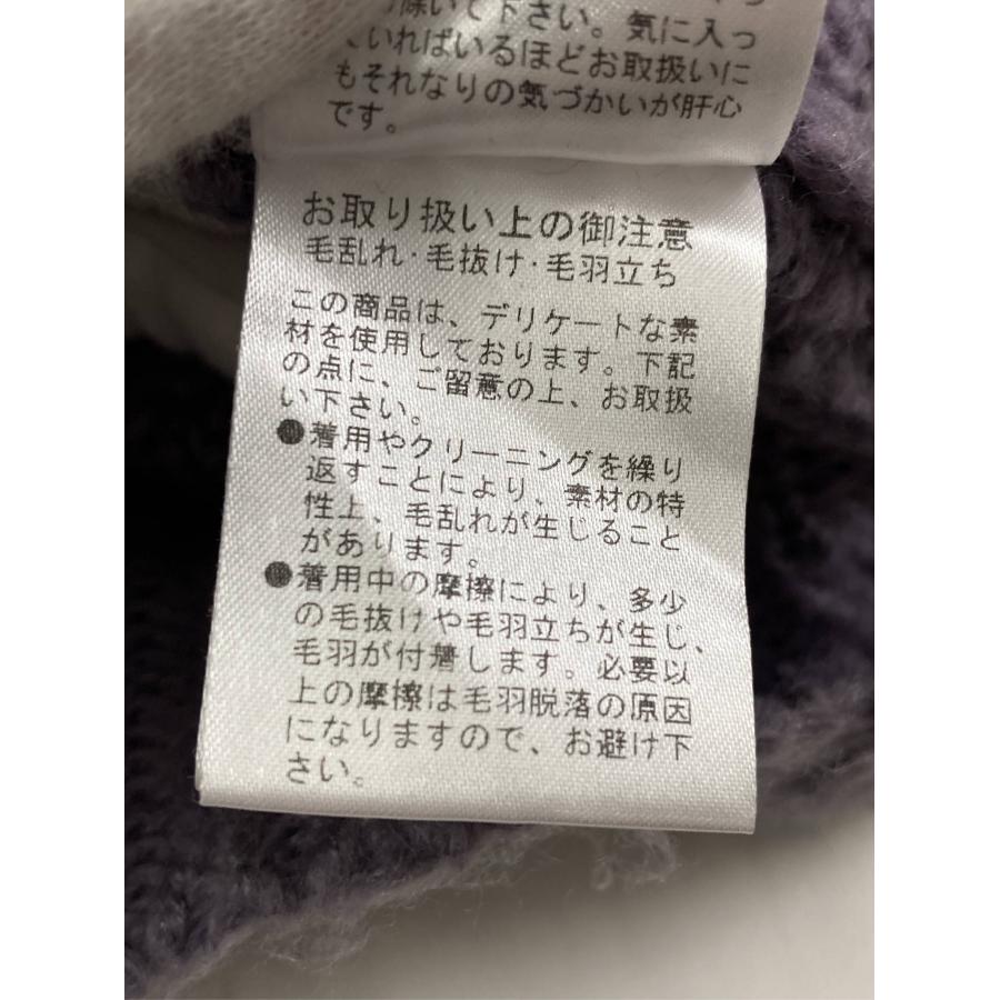 FREAK'S STORE フリークスストア カーディガン/ボレロ F パープル ニット 無地 ミドル丈 長袖 レディース | FREAK'S STORE | 08