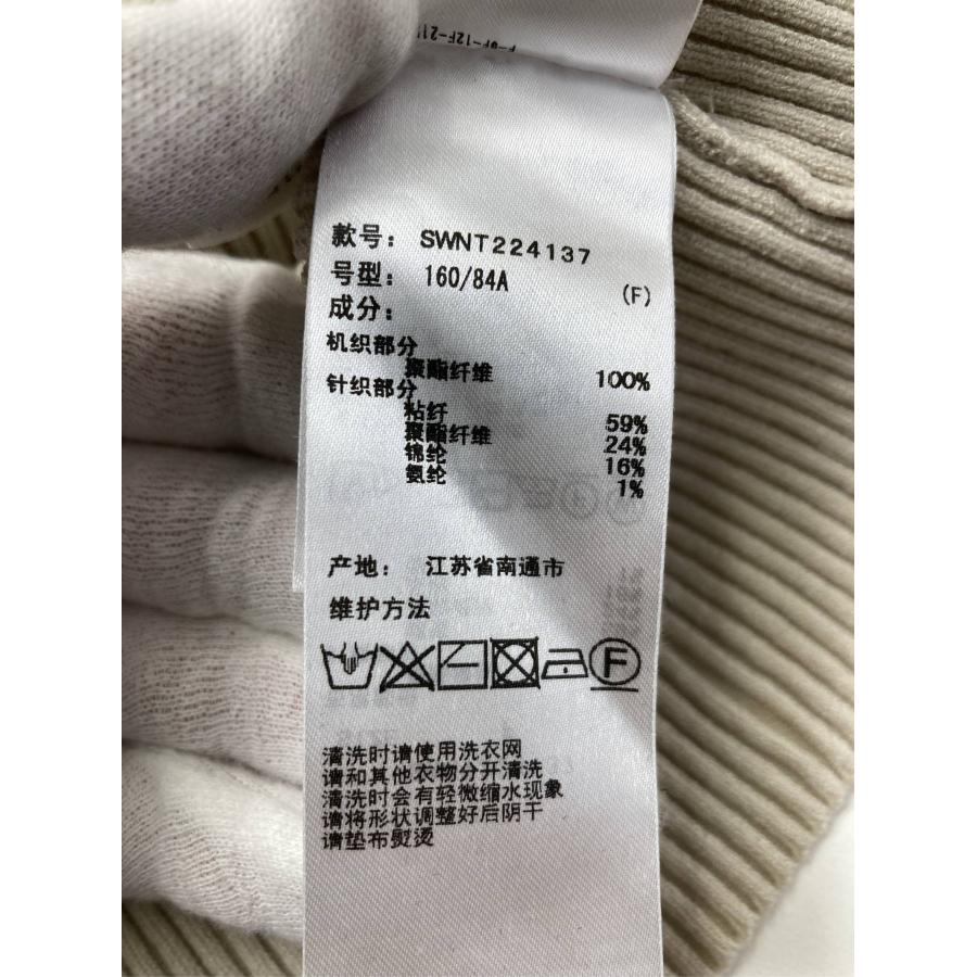 SNIDEL スナイデル トップス ONE SIZE アイボリー ニット サテン 無地 ショート丈 レディース | SNIDEL | 05