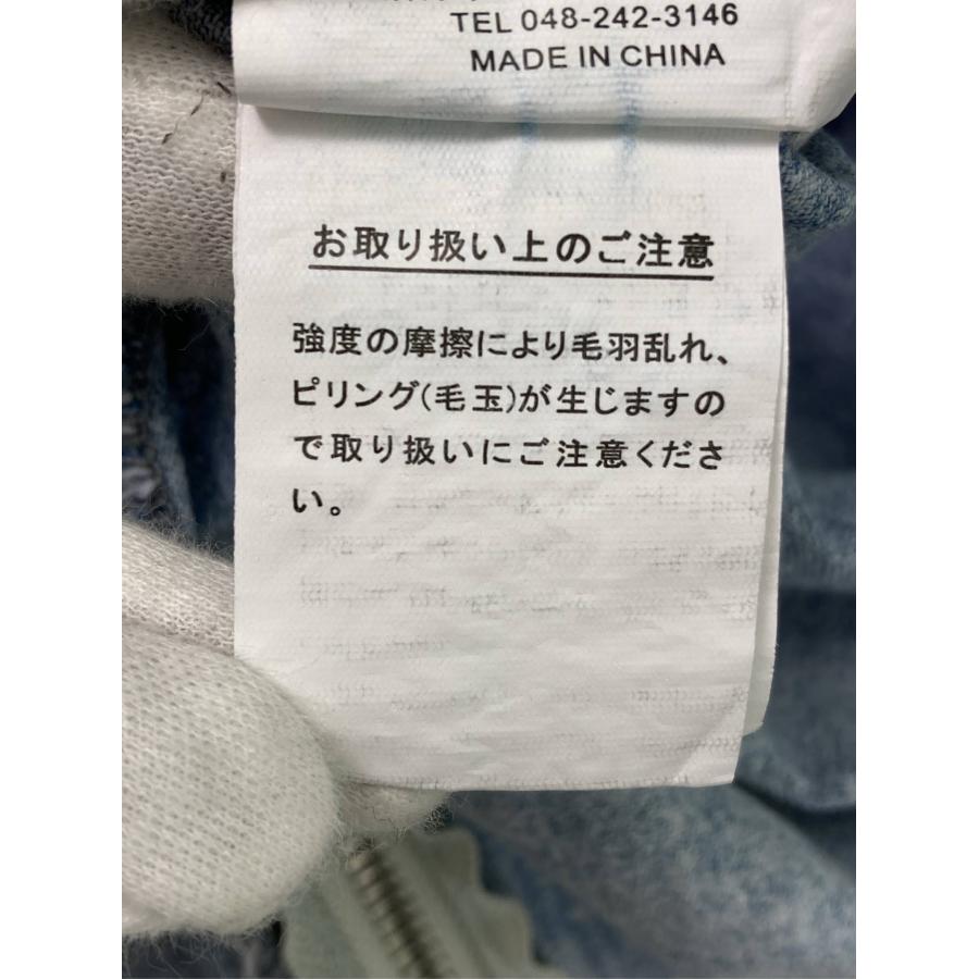 JaVa ジャバ Tシャツ/カットソー XL スカイブルー 無地 ワンポイント ライン柄 ショート丈 半袖 クルーネック(丸首) レディース |  | 05